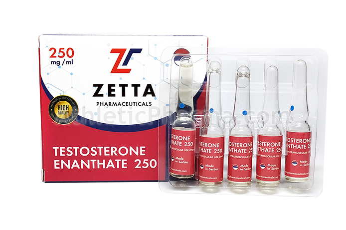 Testosterone Enanthate 250 (ZETTA) ампула 1ml