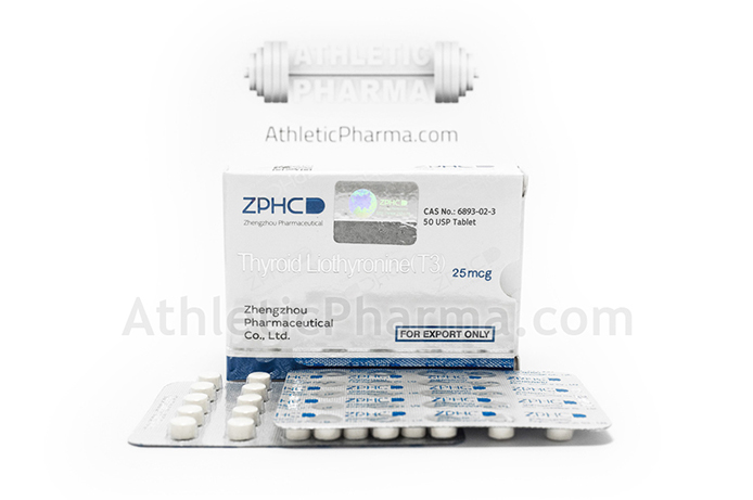 Thyroid Liothyronine, T3 (ZPHC) 25tab